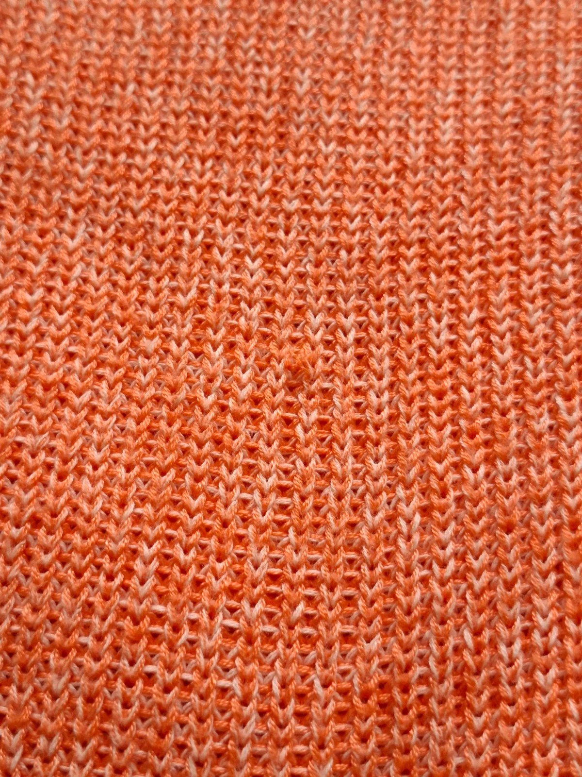 Pull en maille orange corail chiné col rond poche poitrine Billabong taille XS – Billabong – taille XS / 34 / 6 5