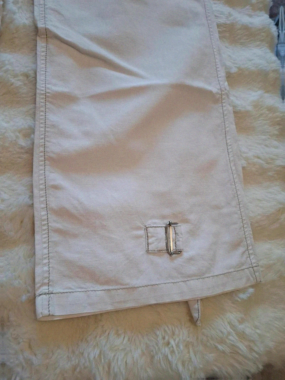 Pantalon Large Blanc Cargo School Rag - Taille 32 (FR 40) – School Rag – taille M / 38 / 10 3