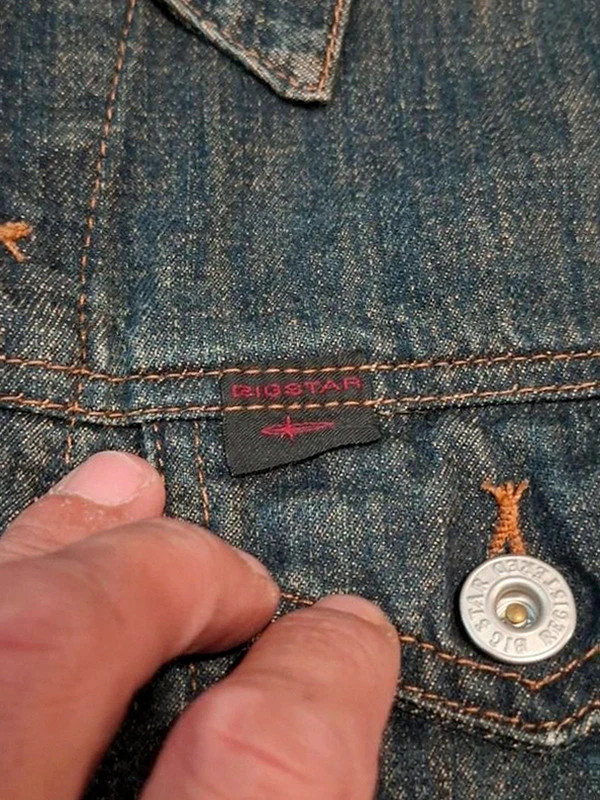 Veste Rétro en Jean Big Star Denim Culture Brut T.S / S – Big Star – taille S / 36 / 8 4