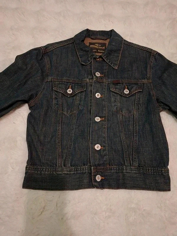 Veste Rétro en Jean Big Star Denim Culture Brut T.S / S – Big Star – taille S / 36 / 8 3