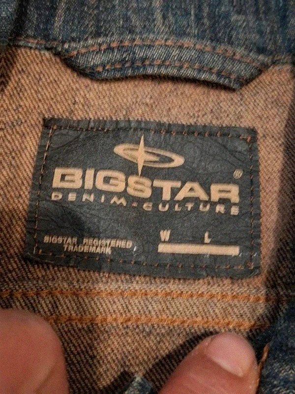 Veste Rétro en Jean Big Star Denim Culture Brut T.S / S – Big Star – taille S / 36 / 8 5