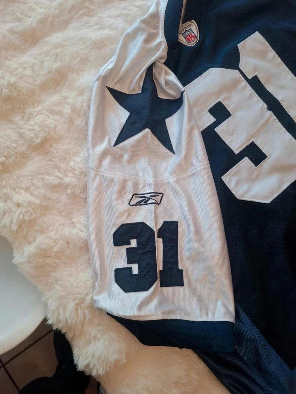 Maillot NFL Dallas Cowboys - Roy Williams (#31) - Reebok On-Field - Taille 52 (XL/XXL) – Reebok – taille XL 5