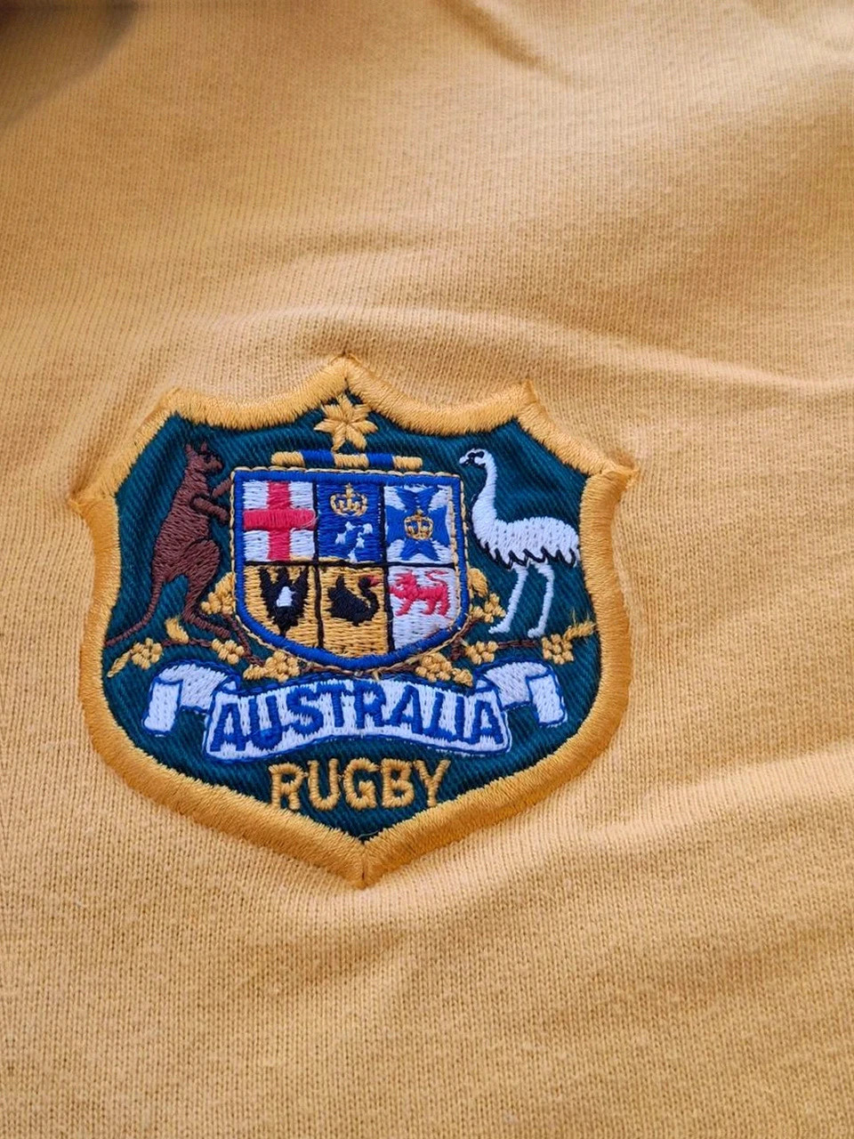 Maillot Rugby Australia vintage - Business Ball - Taille L - Fabriqué en Angleterre – taille L 3