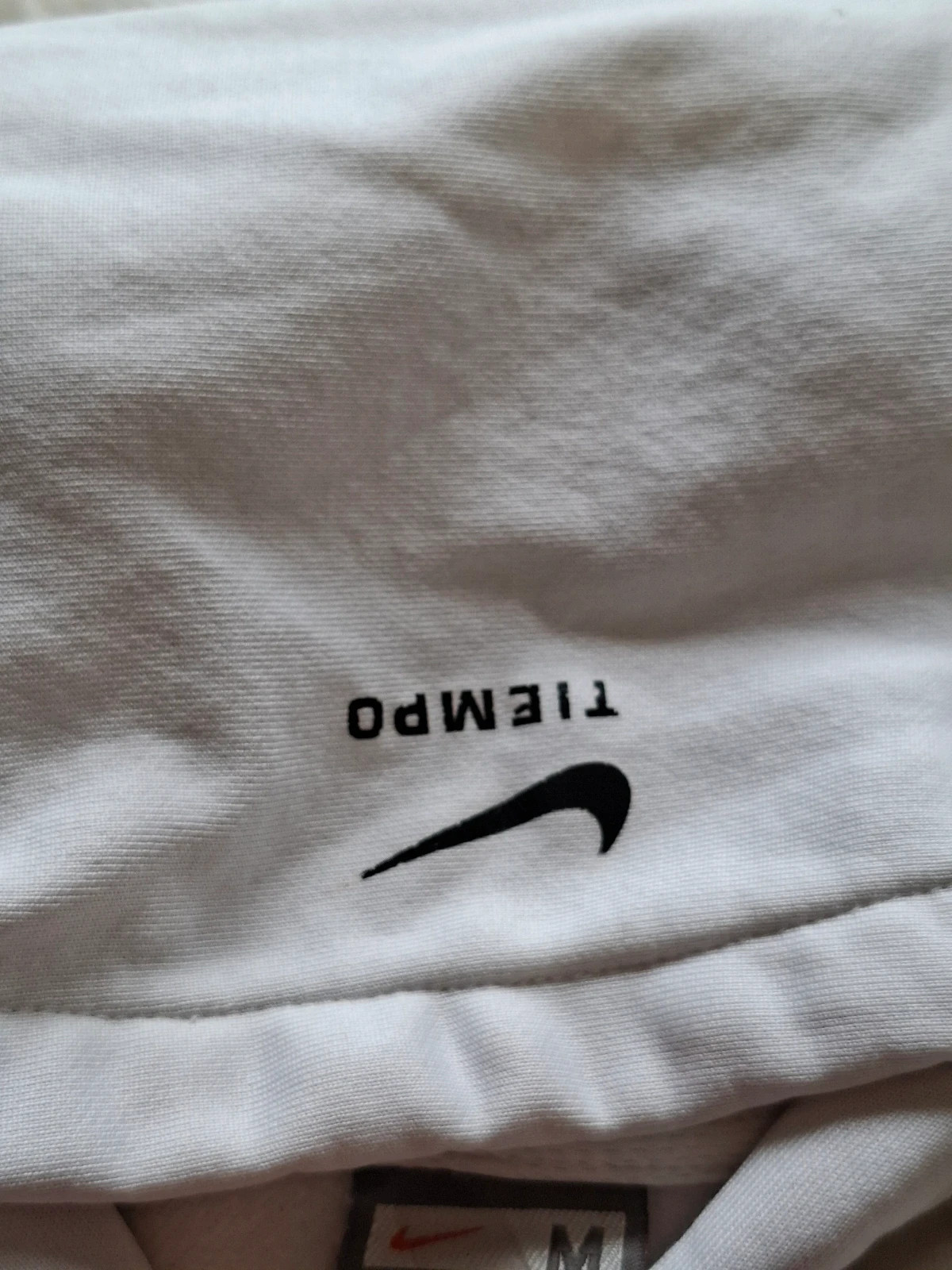 Sweat à capuche Nike Tiempo blanc rouge football vintage rétro taille M – Nike – taille M 4