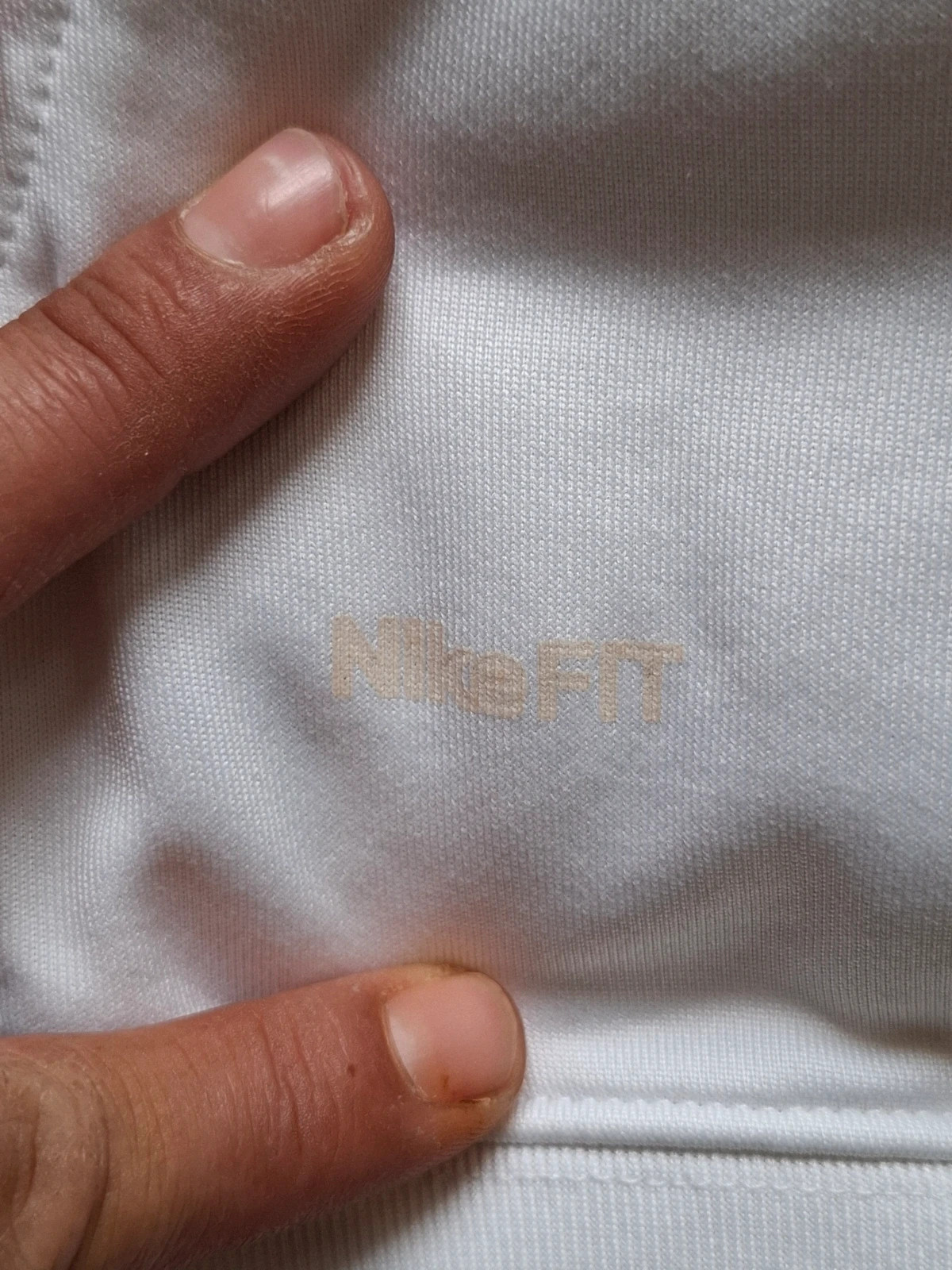 Sweat à capuche Nike Tiempo blanc rouge football vintage rétro taille M – Nike – taille M 5