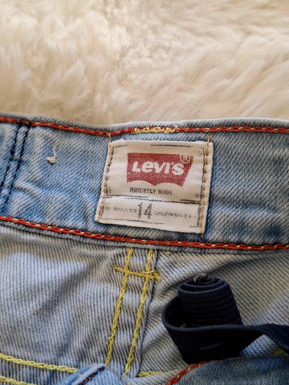 Pantacourt Jean Levi's - Taille 14 ans – Levi's – taille S 3