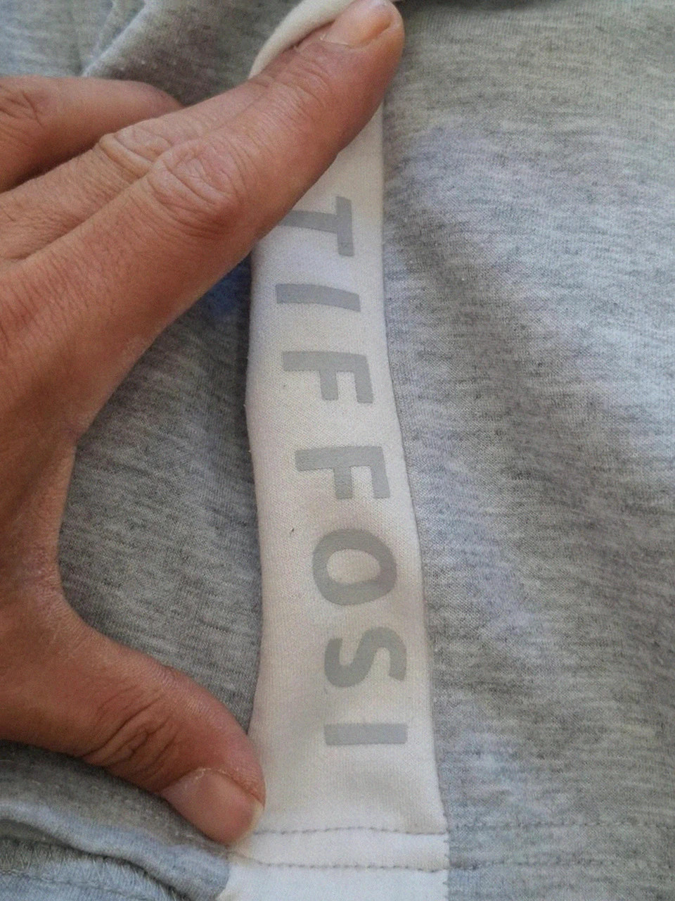 Short de Sport Molletonné Tiffosi - Gris Chiné - Taille 176 cm (15-16 ans) – Tifosi – taille S / 36 / 8 3