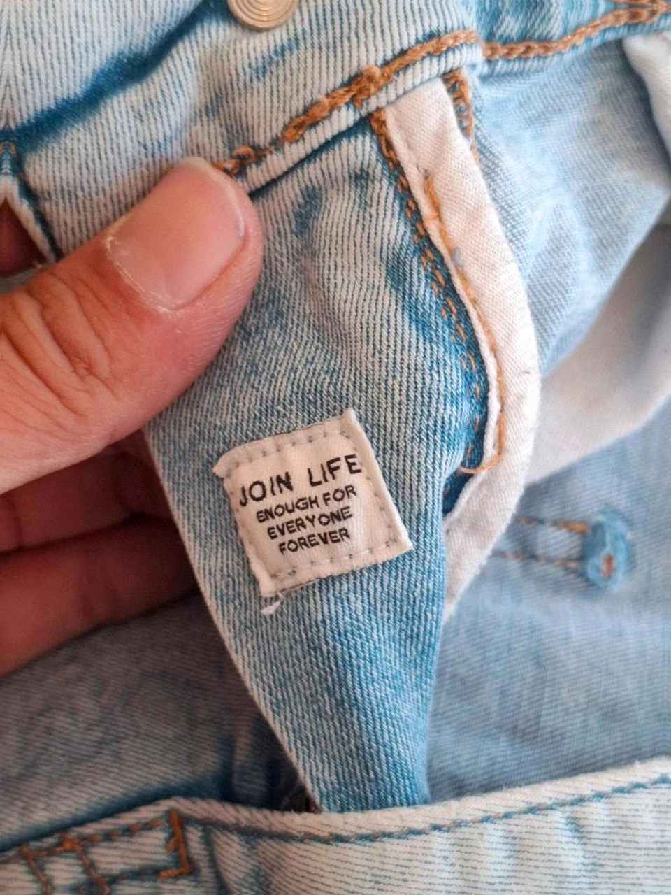 Jean Pull&Bear Clair Délavé avec cordon - Short Taille 40 (USA 31) – Pull & Bear – taille W31 | FR 40 3