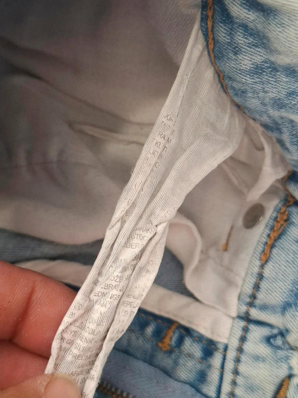 Jean Pull&Bear Clair Délavé avec cordon - Short Taille 40 (USA 31) – Pull & Bear – taille W31 | FR 40 4