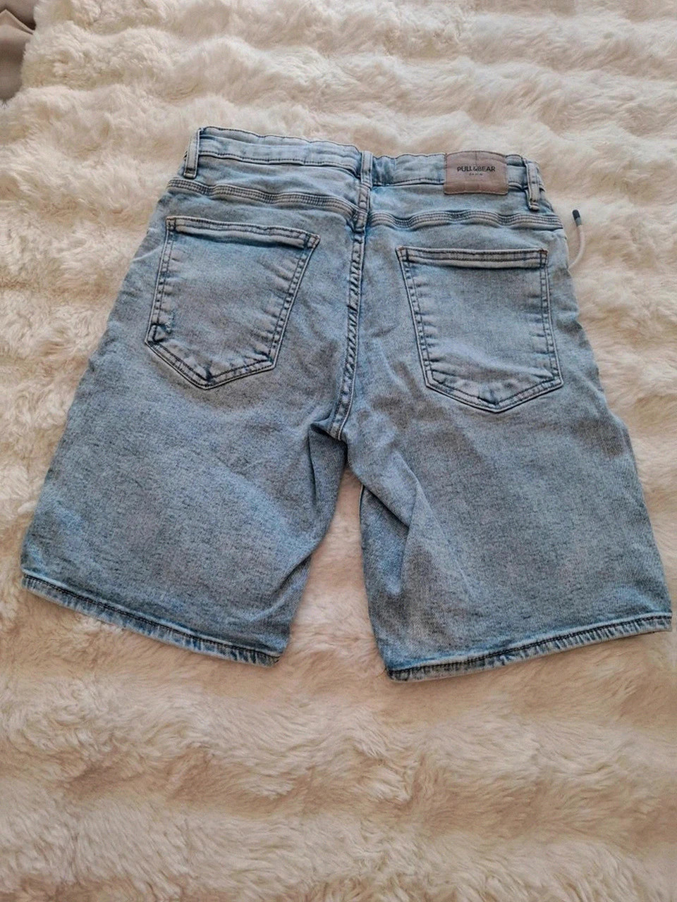Jean Pull&Bear Clair Délavé avec cordon - Short Taille 40 (USA 31) – Pull & Bear – taille W31 | FR 40 5