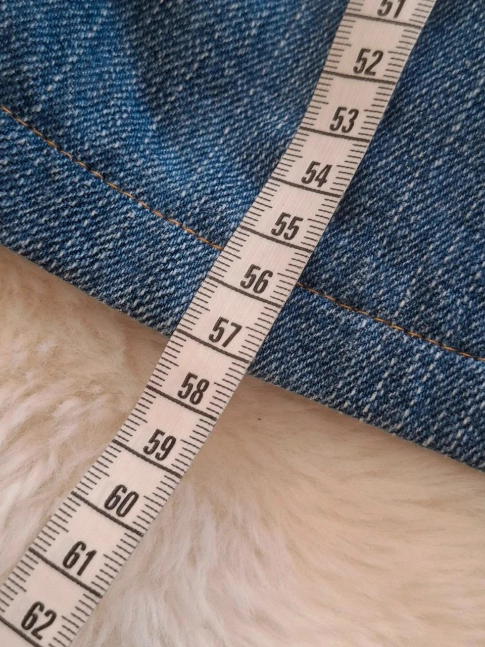 Short Levi's 501 en Jean - W33 - Rework (ancien pantalon) - Usé Bleu – Levi's – taille W33 | FR 42 5