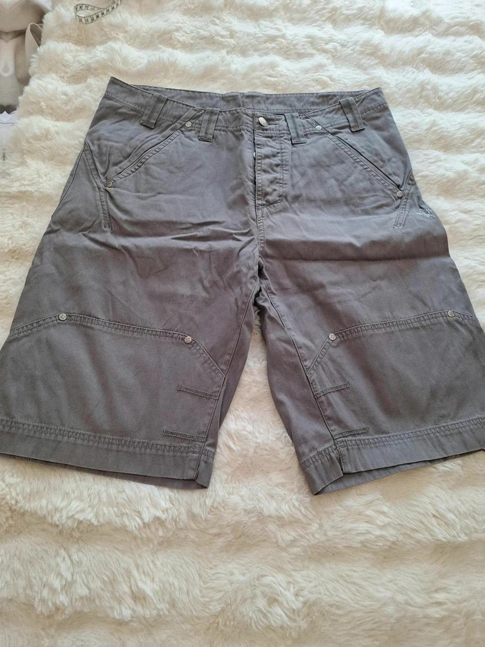Bermuda en coton gris vintage Oxbow (2007) - Taille M (Homme) cargo