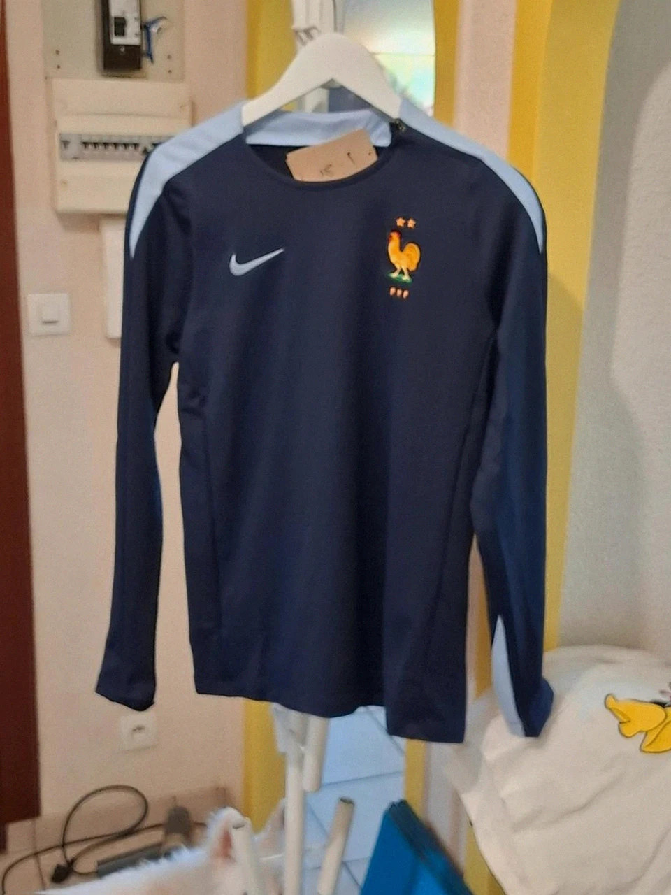 Haut Manches Longues Équipe de France FFF Nike Neuf S