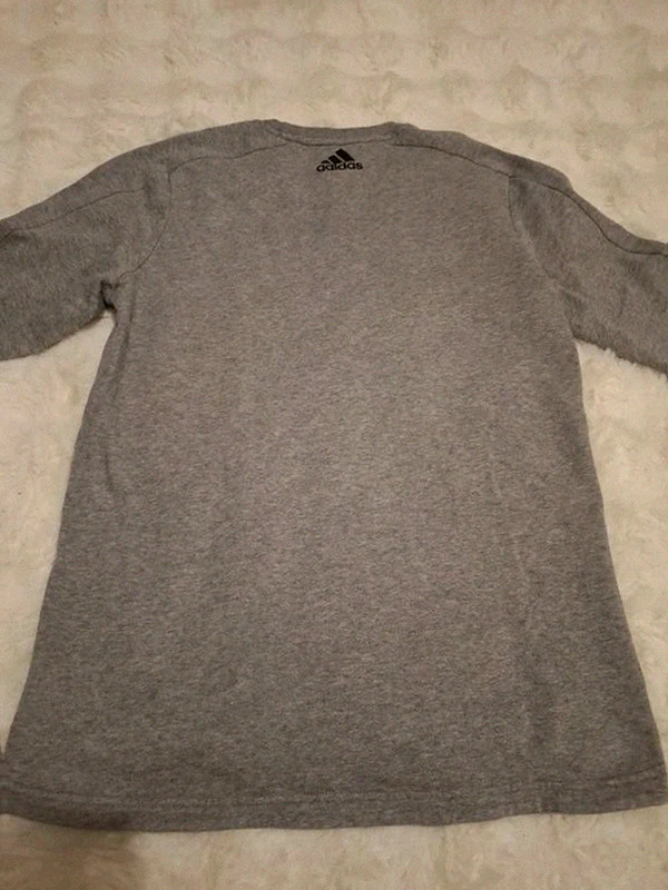 Adidas Sweat-shirt Crewneck Chiné Gris T.S / M – adidas – taille M 5