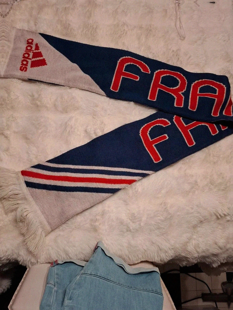 Écharpe Adidas Officielle Équipe de France – Coupe du Monde 2010 (Collector)