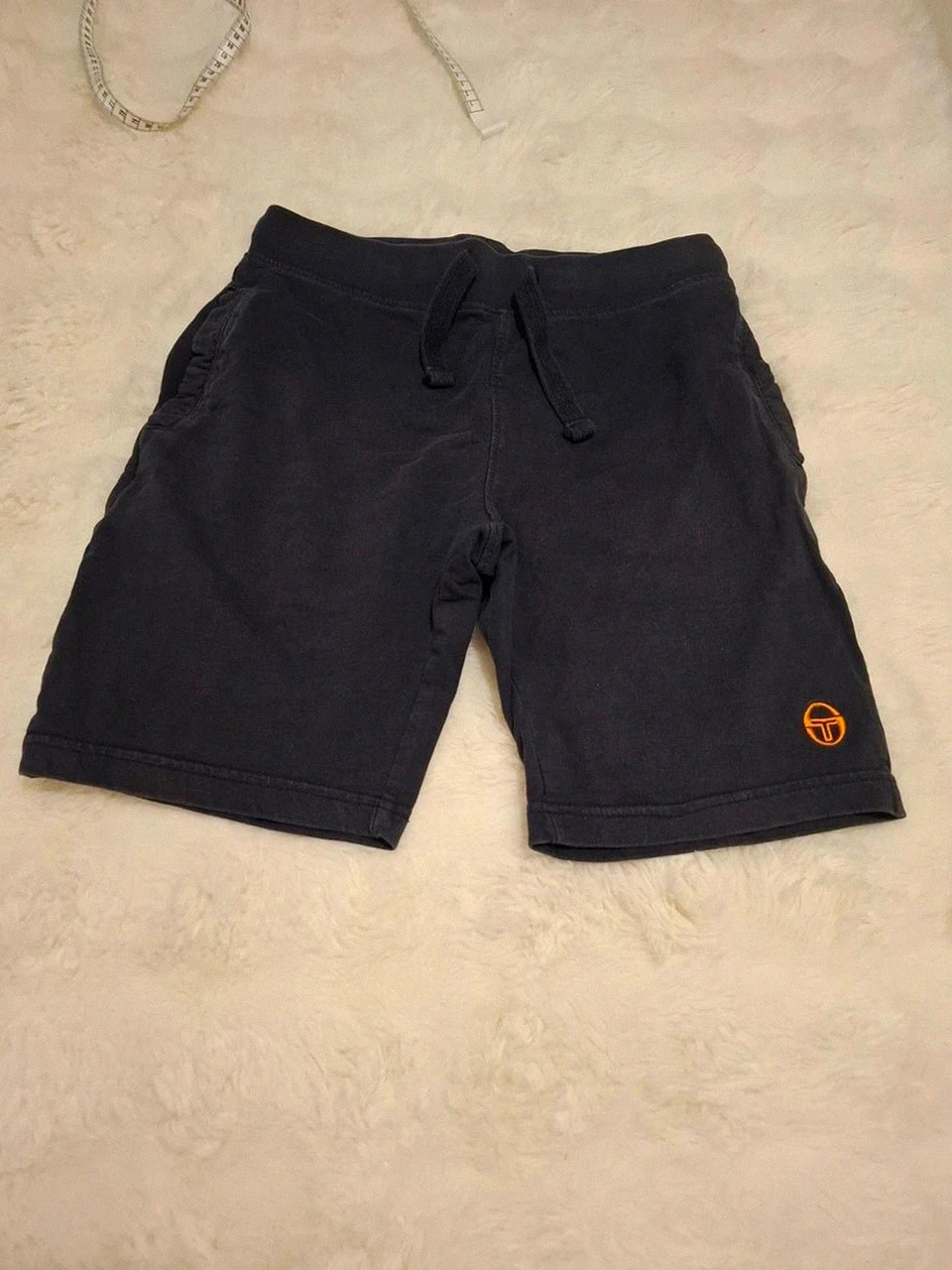 Short de survêtement Sergio Tacchini - Bleu marine / Orange - Taille S