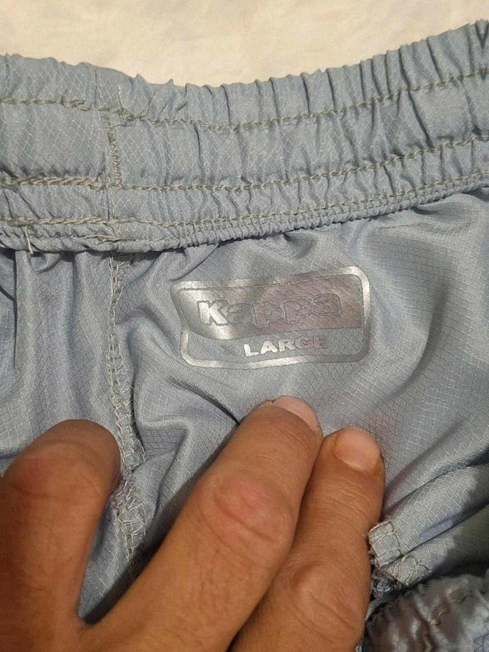 Short Bleu Clair / Gris Kappa - Taille XL (Bain / Sport) – Kappa – taille XL 3
