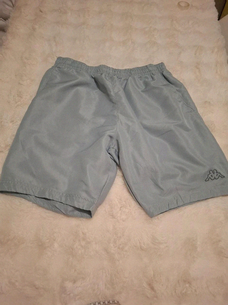 Short Bleu Clair / Gris Kappa - Taille XL (Bain / Sport)