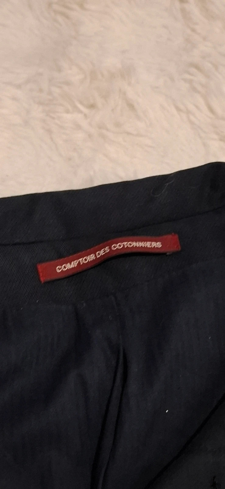 Trench manteau noir élégant col tailleur Comptoir des Cotonniers taille 42 – Comptoir des Cotonniers – taille XL / 42 / 14 3
