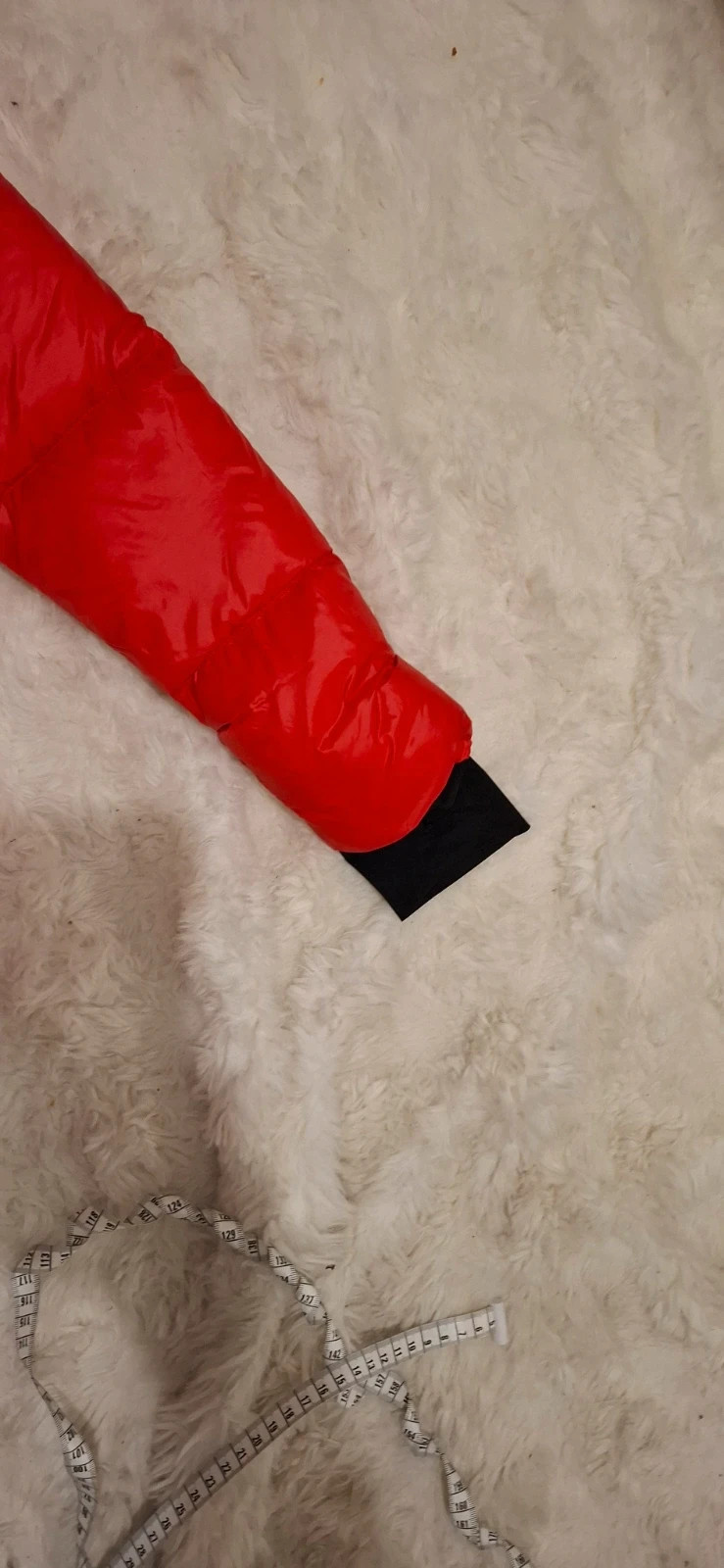 Doudoune rouge brillante duvet canard Gertrude Gaston Olga taille S – Gertrude + Gaston – taille S / 36 / 8 4