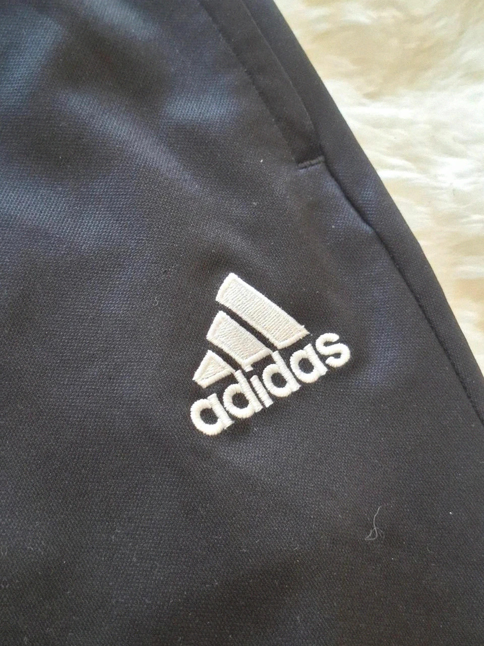 Pantalon Jogging / de Training Adidas - Noir avec bandes blanches - Taille XS – adidas – taille XS 2
