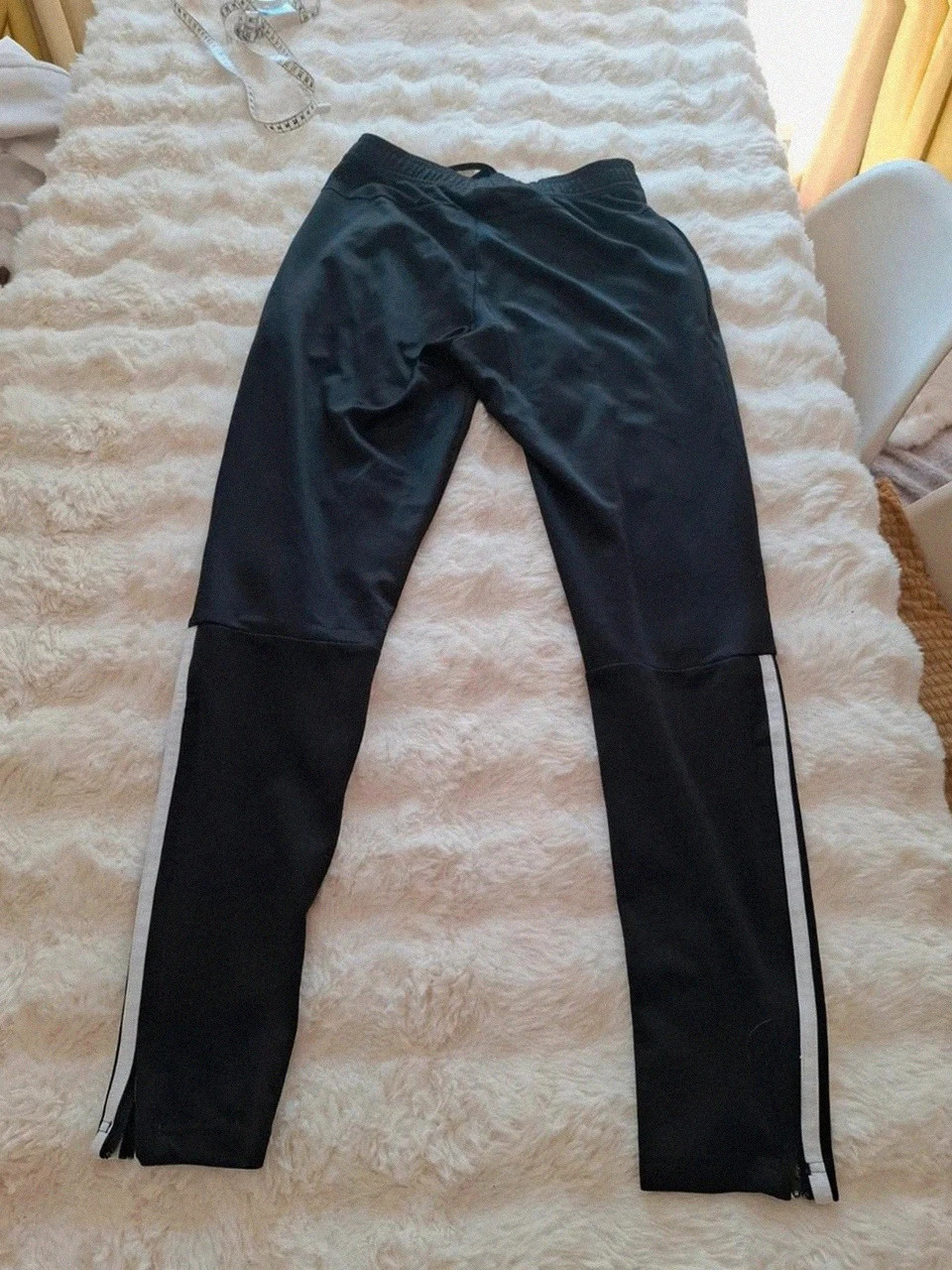 Pantalon Jogging / de Training Adidas - Noir avec bandes blanches - Taille XS – adidas – taille XS 5