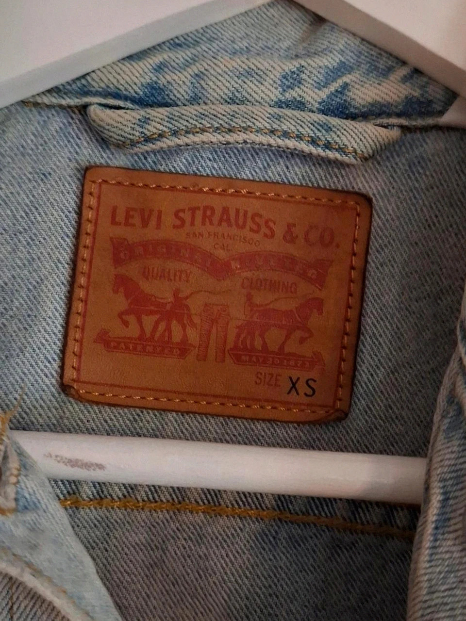 Veste en jean Levi's - Coupe Courte / Ajustée – Levi's – taille XS / 34 / 6 2