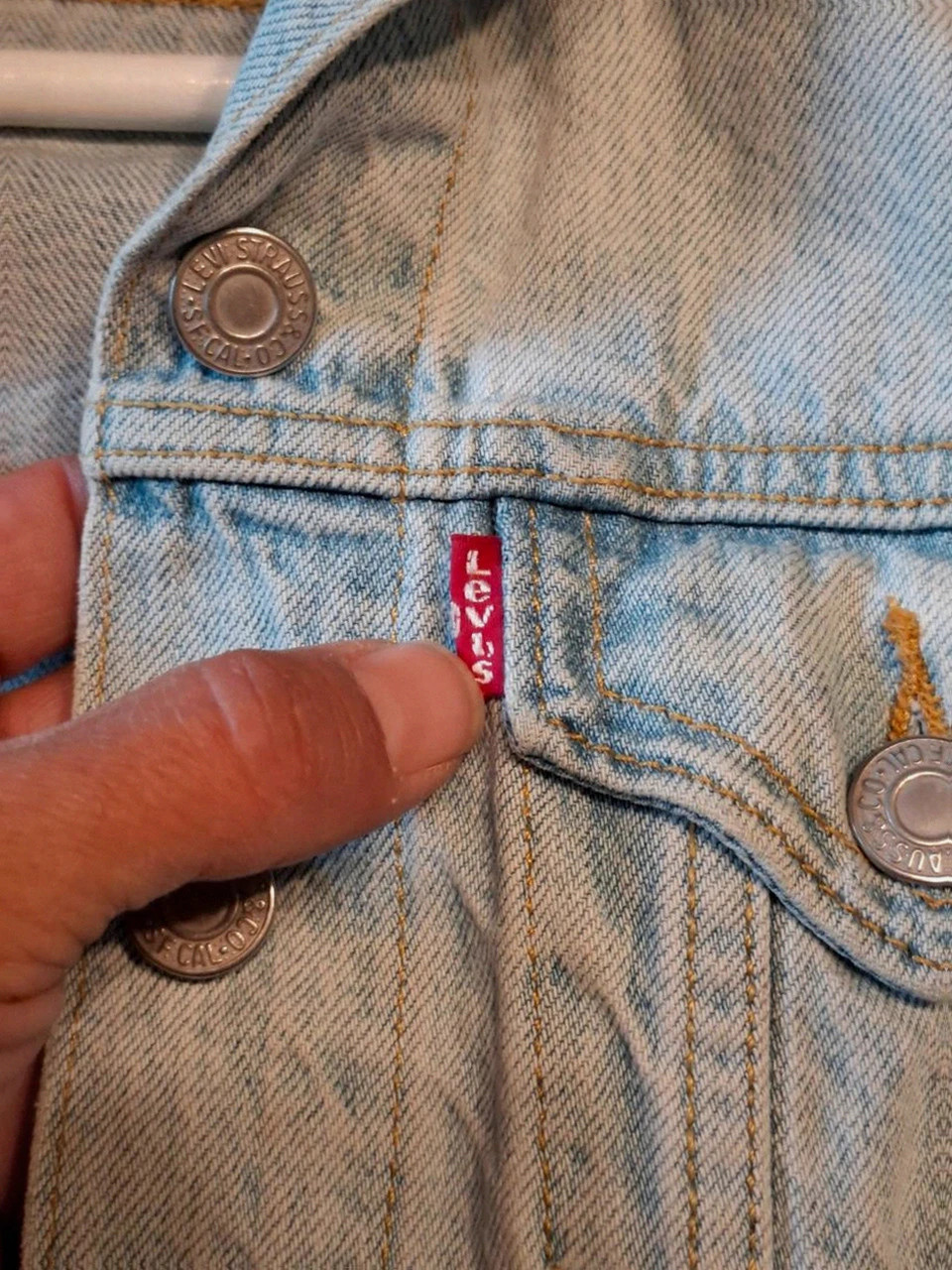 Veste en jean Levi's - Coupe Courte / Ajustée – Levi's – taille XS / 34 / 6 4