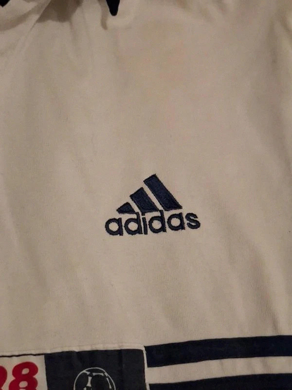 Polo Vintage Coupe du Monde Adidas France 98 (Licence Officielle) T.XS – adidas – taille XS 4