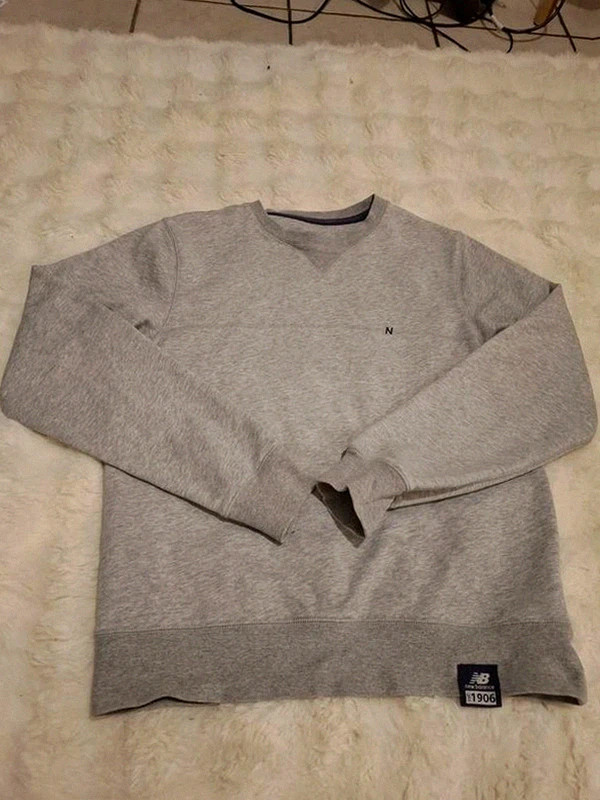 New Balance Sweat-shirt 1906 Gris Chiné T.M – New Balance – taille M 2