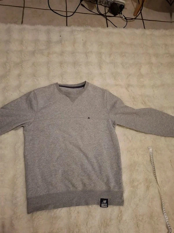 New Balance Sweat-shirt 1906 Gris Chiné T.M – New Balance – taille M 5