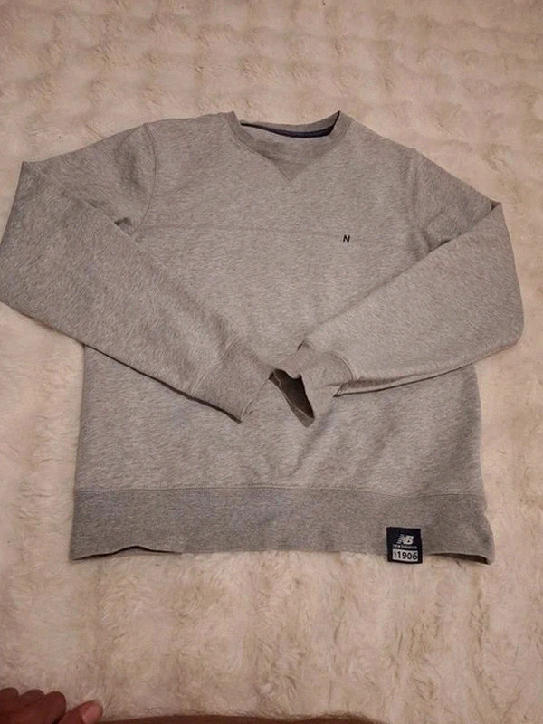 New Balance Sweat-shirt 1906 Gris Chiné T.M