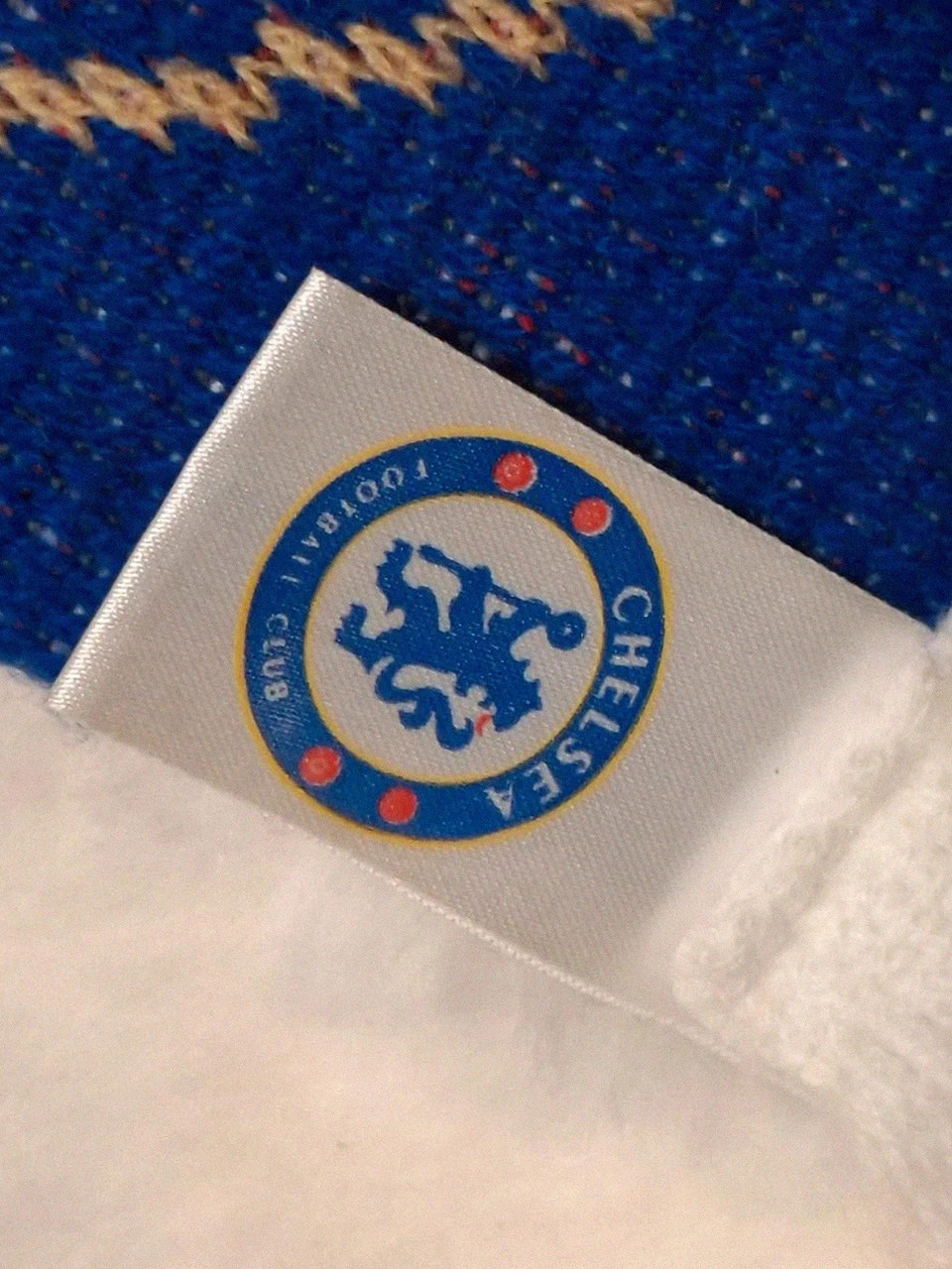 Écharpe Officielle Chelsea FC – Bleu & Blanc – Fabriquée au Royaume-Uni (UK) – Chelsea 3