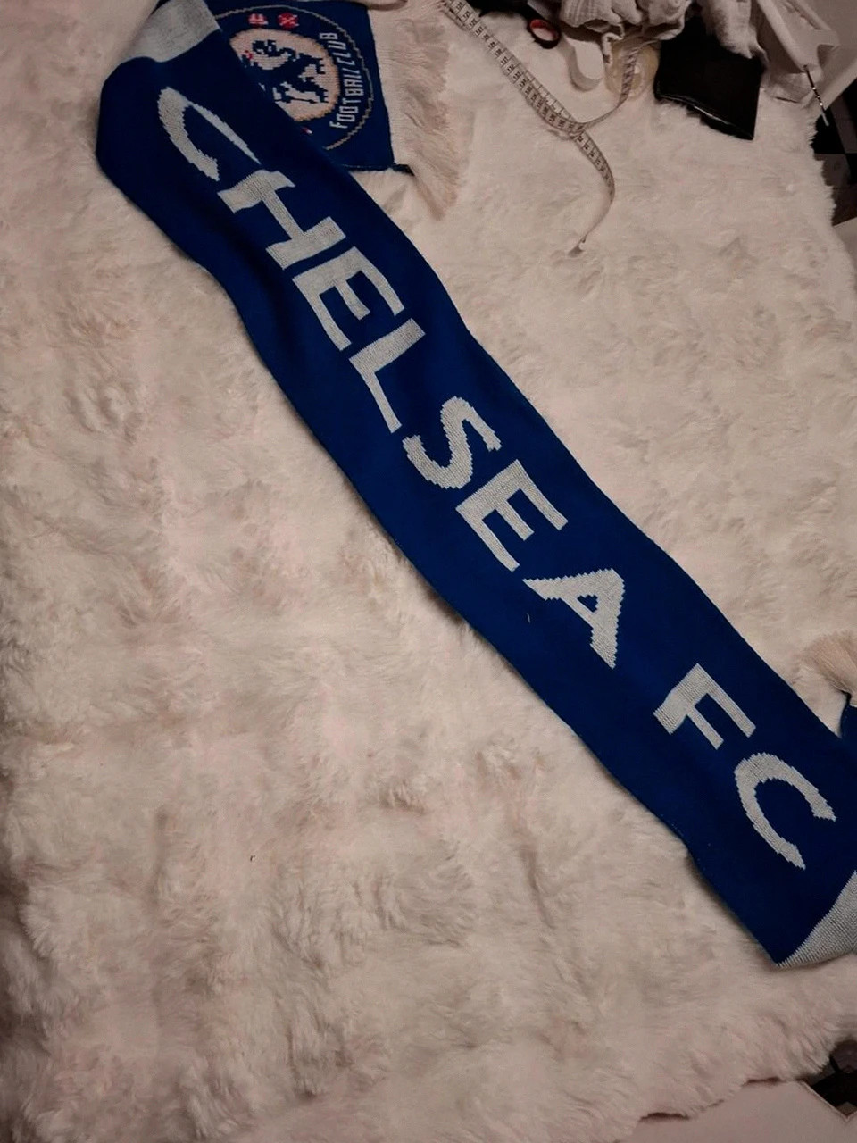 Écharpe Officielle Chelsea FC – Bleu & Blanc – Fabriquée au Royaume-Uni (UK) – Chelsea 5