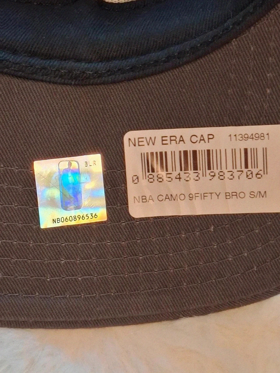 Casquette Camo Brooklyn Nets 9FIFTY Snapback New Era – New Era – taille Taille unique 4