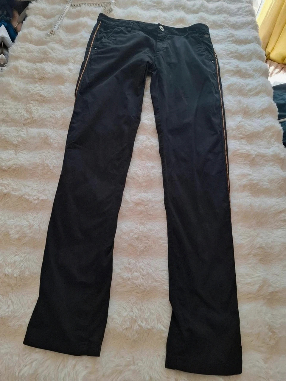Pantalon Chino Slim Noir Ddp T.37 (27/37)