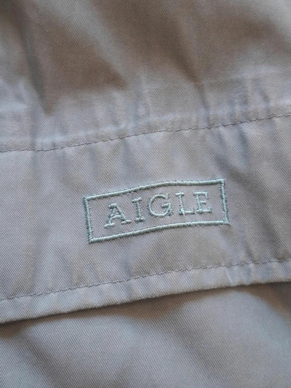 Veste / Parka Imperméable Aigle Bleu Clair T.M (FR 40/42) – Aigle – taille M / 38 / 10 3