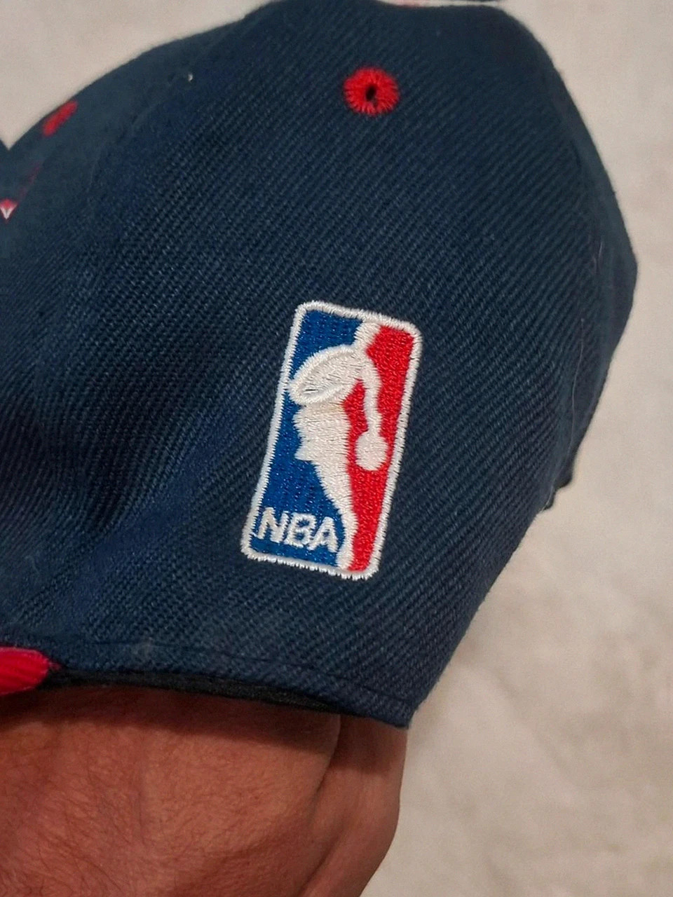 Casquette Chicago Bulls Snapback NBA Hardwood Classics Rétro Bleu / Rouge – Chicago Bulls – taille Taille unique 3