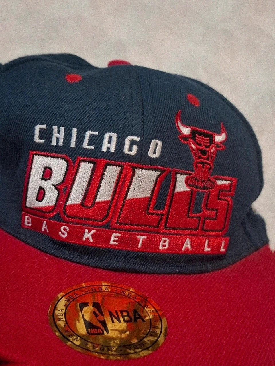 Casquette Chicago Bulls Snapback NBA Hardwood Classics Rétro Bleu / Rouge – Chicago Bulls – taille Taille unique 2