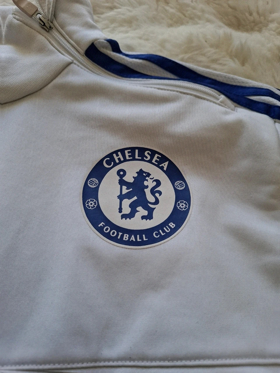 Sweat blanc Chelsea FC Adidas - Taille S – adidas 2