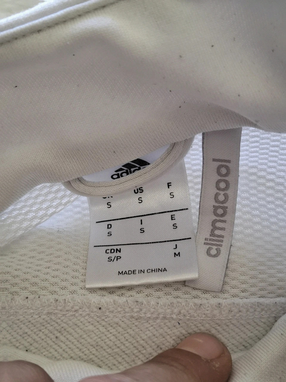 Sweat blanc Chelsea FC Adidas - Taille S – adidas 5