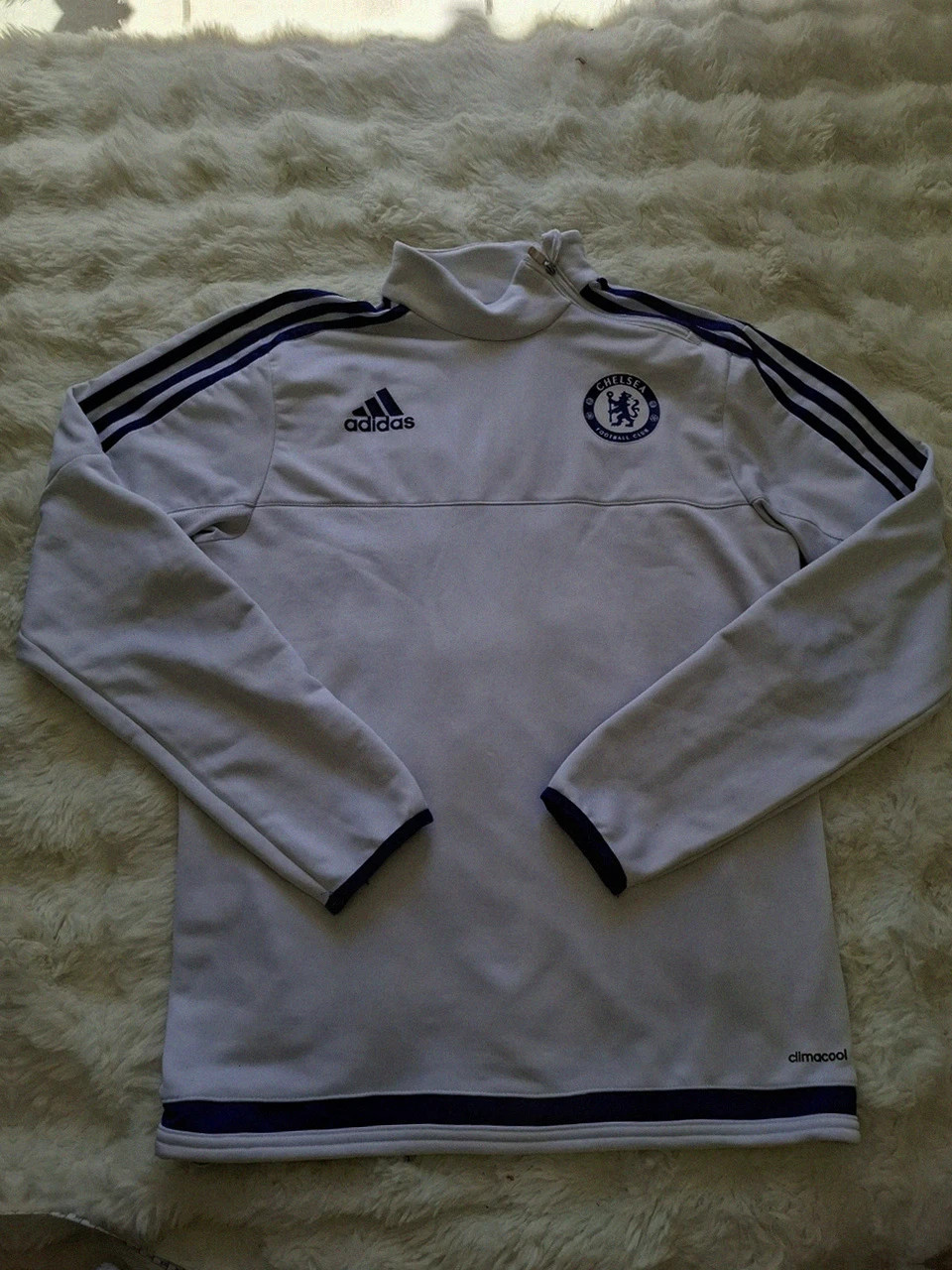 Sweat blanc Chelsea FC Adidas - Taille S – adidas