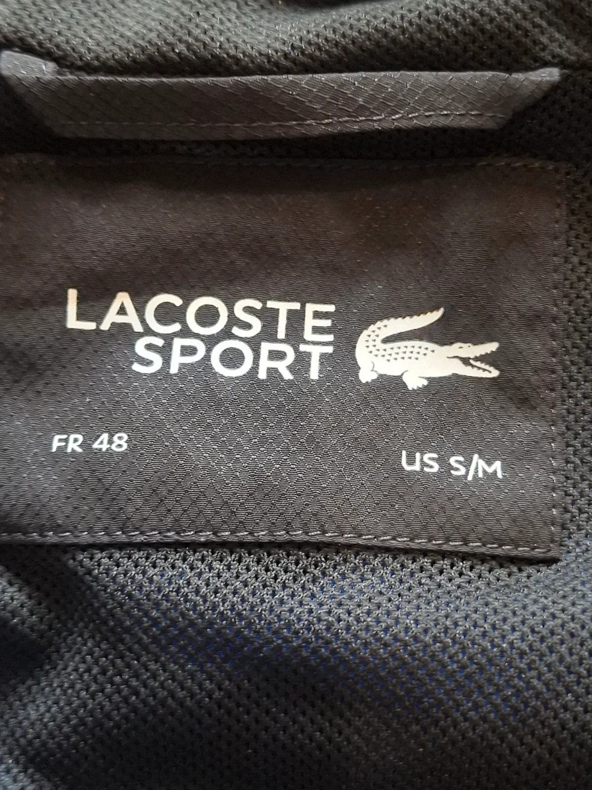 Lot survêtement veste pantalon polo Lacoste Sport tricolore noir bleu XS-S – Lacoste – taille S 5