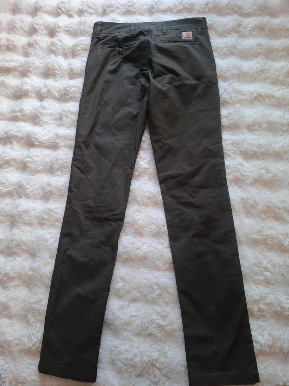 Pantalon Slim / Chino Carhartt Wip Sid Pant Kaki Vert T.W29 L34 – Carhartt WIP – taille W29 | FR 38 5
