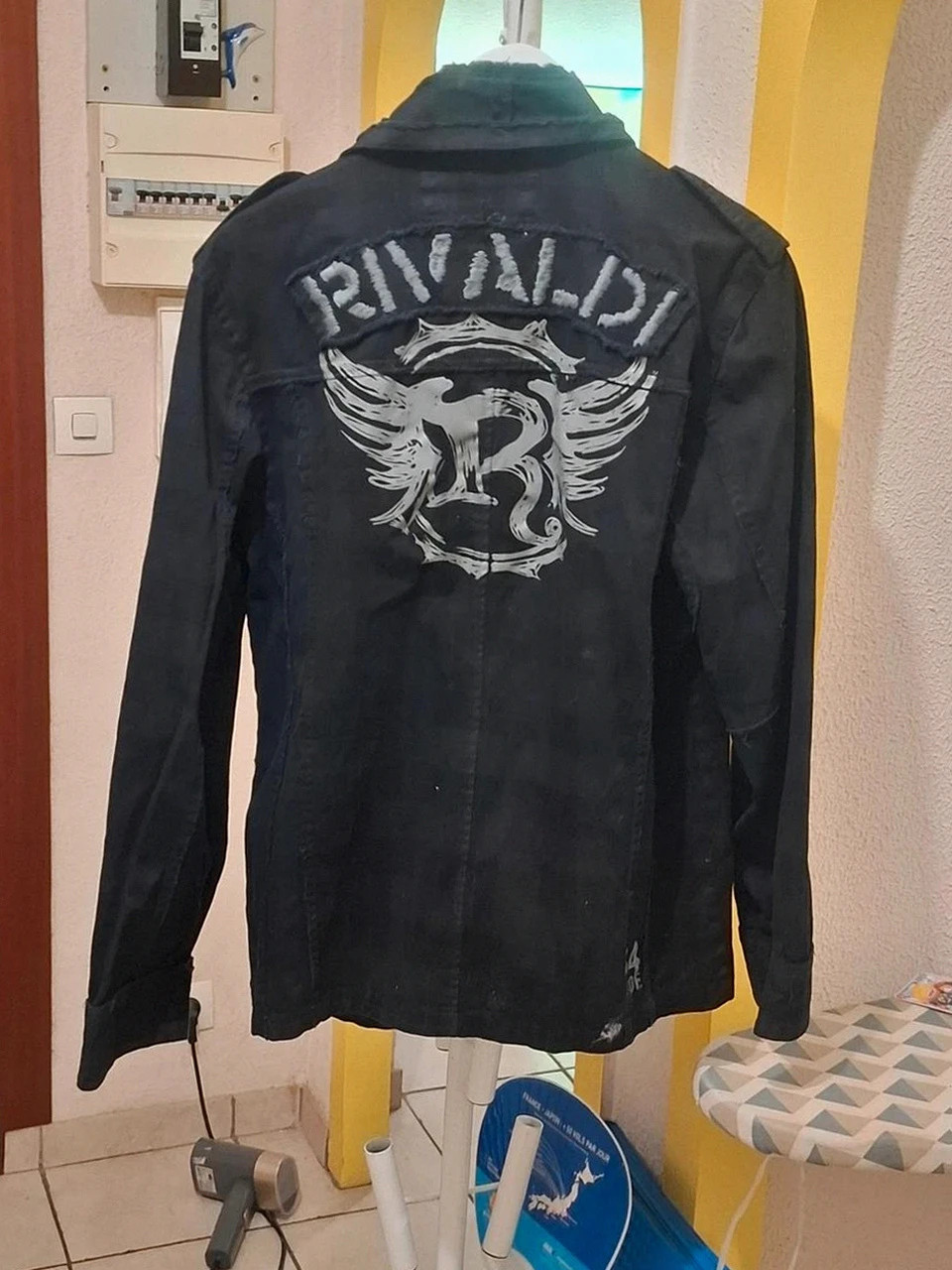 Surchemise / Veste militaire Y2K Rivaldi - Noir - Taille M
