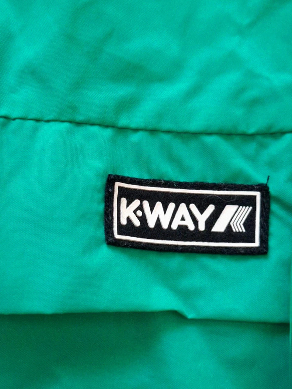 K-Way publicitaire vintage collector "Retraites Populaires" - Vert - Taille S – K-Way – taille S 3