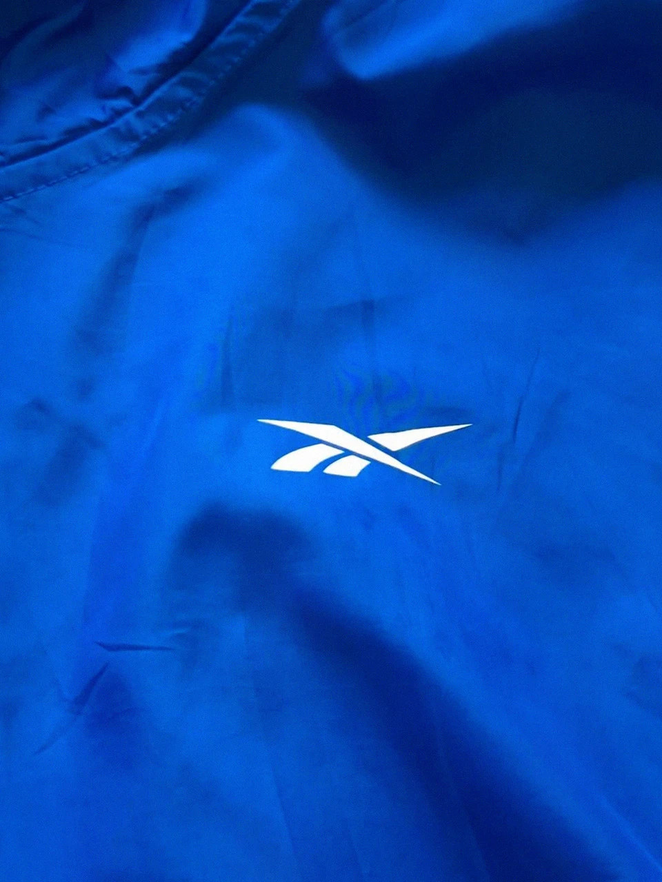 Veste Zippée à Capuche / Coupe-Vent Reebok Speedwick Bleu & Noir T.XL – Reebok – taille XL 3