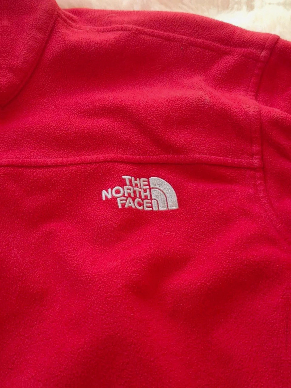 Veste Zippée Polaire The North Face - Rouge - Taille XL – The North Face – taille XL 2