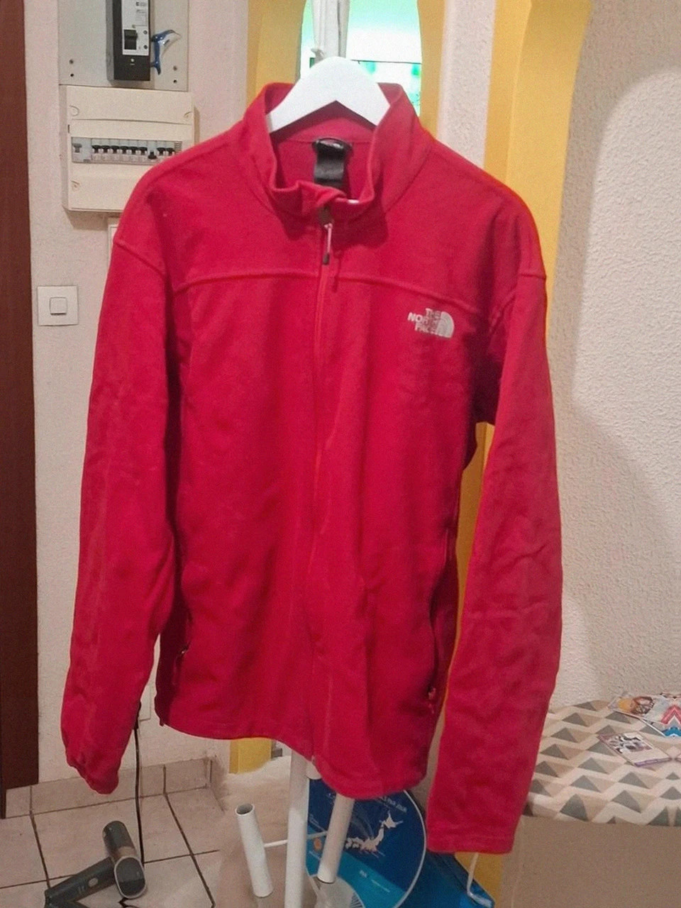 Veste Zippée Polaire The North Face - Rouge - Taille XL