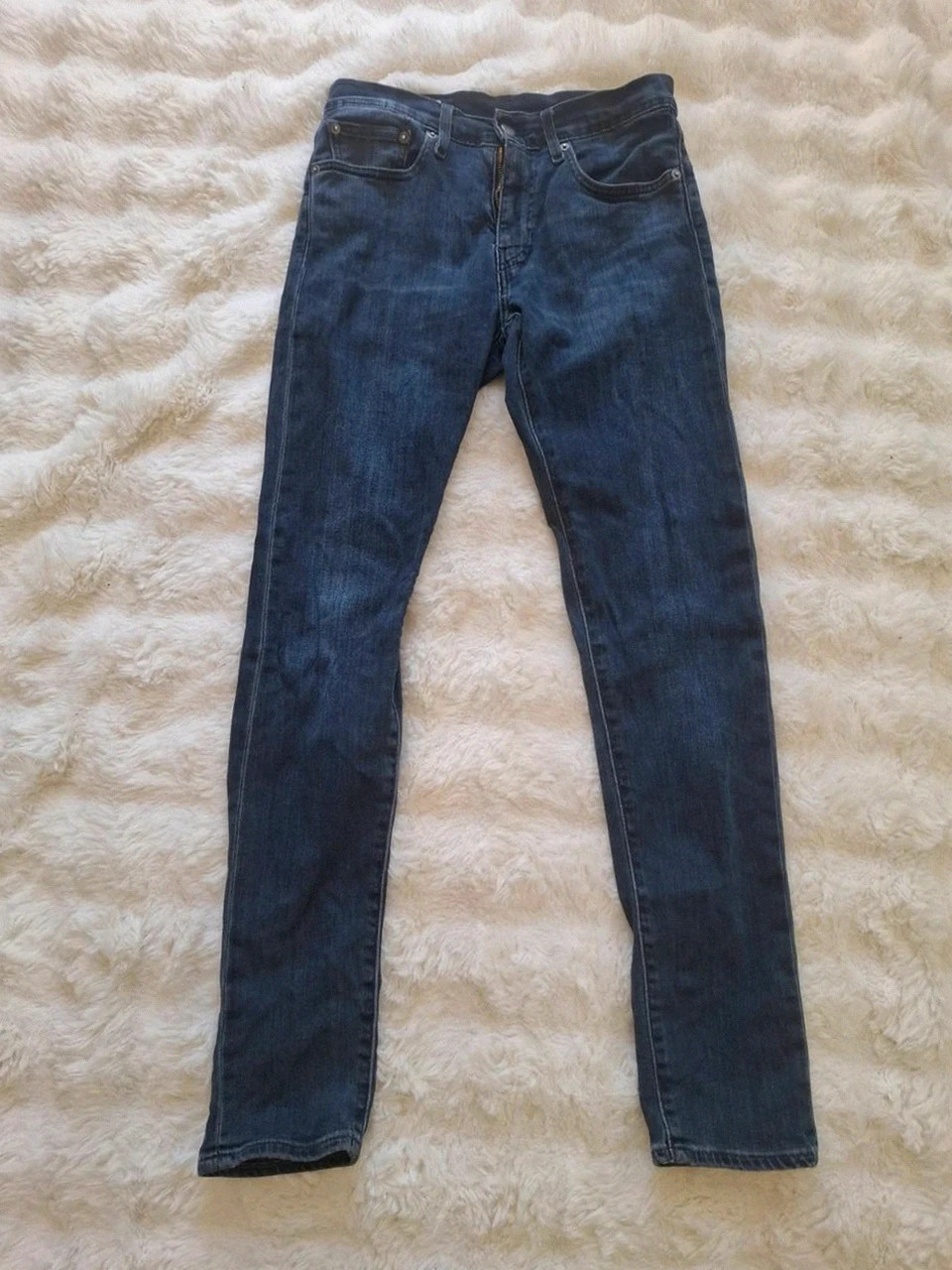 Jean Levi's Premium 512 Slim / Skinny - Bleu délavé brut - W28 L32 (XS/S)